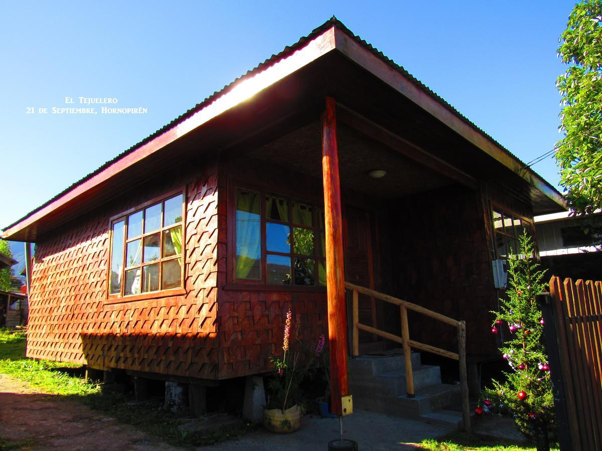 El Tejuelero Villa Hornopiren Ngoại thất bức ảnh